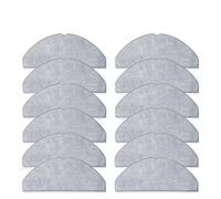 CIENUWPD Piezas de aspiradora Filtro Rodillo Principal Cepillo Lateral Paño de fregona para TP-Link Tapo RV30 MAX / RV30 MAX Plus / RV20 MAX / RV20 MAX Plus(12 Mops)