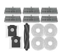 CIENUWPD Piezas de aspiradora Rodillo Principal Cepillo Lateral Filtro HEPA Bolsa para Polvo para Dreame X40 Ultra Complete / X40 Ultra / X40 Pro/S30 Pro Ultra/L40 Ultra(13PCS)
