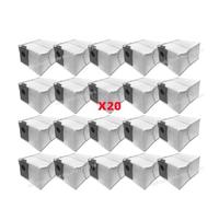 CIENUWPD Piezas de aspiradora Rodillo Principal Cepillo Lateral Filtro HEPA Paño de fregona Bolsa para Polvo Accesorios para Dreame X40 Master(Set W)