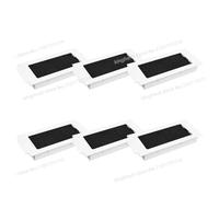 CIENUWPD Piezas de aspiradora Rodillo Principal Cepillo Lateral Filtro HEPA Paño de fregona Bolsa para Polvo Accesorios para Yeedi M12 Ultra Plus,M12 Pro+ Plus(Set P)