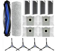 CIENUWPD Piezas de Repuesto Piezas de aspiradora Cepillo Filtro Bolsas de trapeador para Ecovacs Deebot X8 Pro para Yeedi S14 Plus
