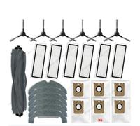 CIENUWPD Piezas de Robot Aspirador, Rodillo Principal, Cepillo Lateral, Filtro HEPA, mopa, paño, Bolsa para Polvo, Accesorios para Dreame D10s Plus / RLS6AD(Set O)