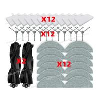 CIENUWPD Piezas Filtro Cepillo Trapeador Paño para Lydsto R1D Edge para MiWhole M9 Lite para Laresar L10 para Vyzzle D10 para iBoto Smart X530 Aqua(Set P)