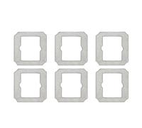 CIENUWPD Piezas para Limpiador de Ventanas automático Pad, Almohadilla para trapeador, paño para trapeador, Accesorios de Repuesto para ECOVACS Winbot Mini, W-CC02-0012(6PCS)