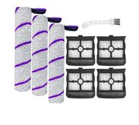 CIENUWPD Piezas Rodillo Principal Cepillo Lateral Accesorios de Repuesto para Narwal S20 Pro, para Rowenta X-Clean 10, para Tefal X-Clean 10(Set R)