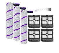 CIENUWPD Piezas Rodillo Principal Cepillo Lateral Accesorios de Repuesto para Narwal S20 Pro Rowenta X-Clean 10 Tefal X-Clean 10(Set R)