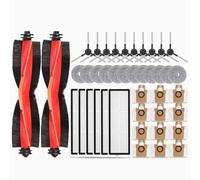 CIENUWPD Piezas y Accesorios para Xiaomi X20 MAX / D109GL: Cepillo Principal, Cepillo Lateral, Filtro HEPA, Paño de Limpieza, Bolsa de Repuesto (B)