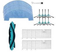 CIENUWPD Repuesto para Proscenic Q8 MAX/Q8: Cepillo Principal, Cepillo Lateral, Filtro HEPA, Almohadilla de Limpieza y Accesorios (Paquete de 26 Unidades)