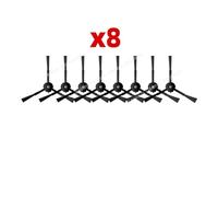 CIENUWPD Repuestos para aspiradora Robot, Cepillo Lateral Principal, Filtro HEPA, paño de fregona, Bolsa para Polvo para Eufy Clean X8 Pro SES(Set F)