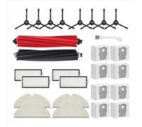 CIENUWPD Repuestos para aspiradoras, Rodillos, cepillos, filtros, mopas, Almohadillas para Roborock Q8 MAX Q5 Pro