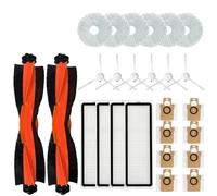 CIENUWPD Repuestos para Robot Aspirador Accesorios Cepillo Lateral Principal Filtro HEPA Bolsa para Polvo Trapo Soporte para mopa Depósito para Polvo para Xiaomi X10+ X10 Plus B101GL(D)