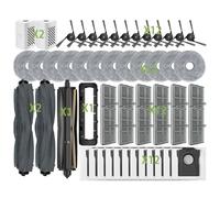 CIENUWPD Rodillo Principal, Cepillo Tricut, Filtro, trapeador, paño, Bolsa para Polvo para Dreame X40 Ultra / L40 Ultra, para MOVA P50 Pro Ultra /P10 Pro Ultra(54PCS)