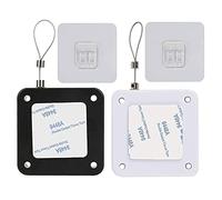 Cierrapuertas Automático 2 Pcs Cierrapuertas Con Sensor Cierrapuertas Correderas Sensor De Cierre De Puerta Para Puertas Correderas Ventana De Visualización Con Cordón De 800g En Blanco y Negro