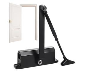 Cierrapuertas Automático Amortiguador Hidráulico Anti-Slam para Cerraduras | Cierrapuertas para puertas de garaje para garaje armario ducha baño dormitorio