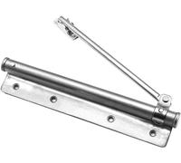 Cierrapuertas automático, Cierrapuertas automático con resorte hidráulico, bisagra de cierre, acero inoxidable 304, 4x20cm