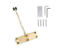 Cierrapuertas automático con resorte, Cierrapuertas con resorte automático ajustable Multicolor(Gold)