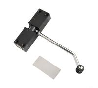 Cierrapuertas automático de acero inoxidable para montaje en superficie | Tensión ajustable para puertas zurdas y diestras de hasta 40 kg | Hardware resistente al fuego para el hogar y la oficina |