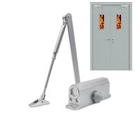 Cierrapuertas automático, dispositivo residencial hidráulico, puerta comercial, de cierre de tracción resistente, mecanismo de resorte ajustable para almacén, apartamento, oficina, tienda
