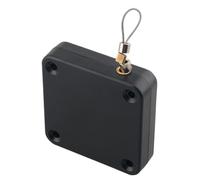 Cierrapuertas Automático: Hogar Sin Portazos, De Sensor Sin Perforaciones, Alambre De Acero Retráctil, Extractor De Cable De 1,2 M, Herrajes De Cierre Automático Para Pantalla Corrediza En Interi