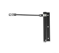 Cierrapuertas automático para puertas correderas, mecanismo de amortiguación hidráulico silencioso con fuerza de cierre ajustable, construcción de aleación de aluminio resistente, se adapta a 25-40 kg