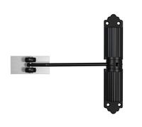 Cierrapuertas automático resistente, con cierre hidráulico de seguridad, ajustable comercial para puertas interiores o exteriores de la casa