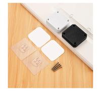 Cierrapuertas automático sin taladro, 500-1000 g, dispositivo de cierre ajustable de tensión sin herramientas para puertas de gabinete, herrajes de cierre suave para muebles y mecanismo sin