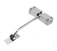 Cierrapuertas， Cierrapuertas de acero inoxidable con resorte y superficie ajustable, cierre automático for puertas de casa y oficina.(1pcs)