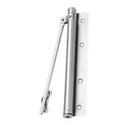 Cierrapuertas comerciales - Mecanismo automático de acero inoxidable, dispositivo de control robusto, hidráulico ajustable, hardware de cierre | regulador de entrada para S