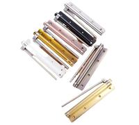 Cierrapuertas de acero inoxidable, dispositivo invisible de resorte, operador de amortiguadores, hardware ligero para uso doméstico (DVPEN01-SL)