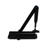 Cierrapuertas f/2-4 con retencion negro dc120-1-d9005 TESA