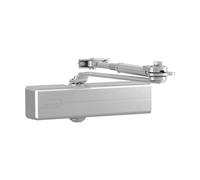 Cierrapuertas f/2-4 con retencion plata dc120-1-dev-1 TESA