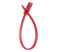 Cierre ajustable resistente para asegurar cascos y equipo con material resistente a la intemperie (negro)