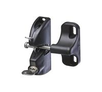 Cierre automático de doble cara con llave para portón, seguro para puertas de madera y metal para niños y mascotas