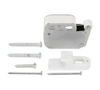 Cierre automático de puerta con resorte para gabinete, cierre de rodillo de nailon de metal para armario, cocina, armario, hogar, sistema de cierre fácil de abrir