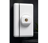 Cierre auxiliar para ventanas ABUS FTS96 con pomo giratorio, blanco
