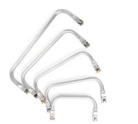 Cierre Bolso 10 piezas de cierre metal for asa bolso, beso for coser bolsos, accesorios sastrería for mochilas, for para Bricolaje(20cm)