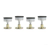 Cierre de cabeza de cama ajustable para una mayor estabilidad, reduce el ruido y protege las paredes con diseño de absorción de vibraciones para un sueño más silencioso (45-55 mm)