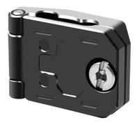 Cierre de cable antideslizante seguro para micrófonos de video de 4 a 8 mm, montaje de 1/4 pulgadas para jaula de cámara, placa en L, clip de gestión de cables de aluminio