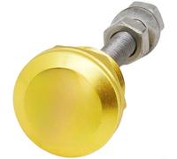 Cierre de capó de aluminio, 22 mm, liberación rápida con pasador de acero inoxidable para tuning de coches, aleación ligera, resistente a la corrosión, diseño compacto, universal, apto para muchos