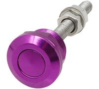 Cierre de capó de aluminio, 22 mm, liberación rápida con pasador de acero inoxidable para tuning de coches, aleación ligera, resistente a la corrosión, diseño compacto, universal, apto para muchos