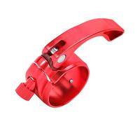 Cierre de de sillín de aluminio, protector de tubo de bicicleta de alta resistencia, mecanismo de bloqueo , pieza de repuesto universal, acabado anodizado negro, para senderismo al aire