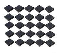 Cierre de extremo de fila de cinta de goteo plegable para tubos de riego de 5/8 pulgadas, paquete de 25/50/100, plástico ABS resistente a los rayos UV, tapa de extremo del sistema de riego por goteo