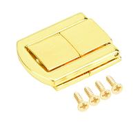 Cierre de giro a presión de aleación de zinc para equipaje, accesorios de hardware de estilo retro vintage para cajas de madera antiguas, cajas de joyería, cajas de herramientas, (S)