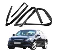 Cierre de Goma para Ventana de Coche para Accord 8th Generation 2008-2013 OE: 72275/72235/72775/72735-TA0-A01, Sellador de Ranura Guía para Ventana de Automóvil Perfil de Caucho EPDM