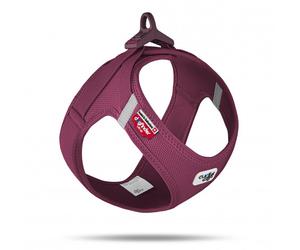 Cierre de pecho Air-Mesh bordeaux para perros - Curli - Tamaño: XS | Color: Burdeos