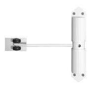 Cierre de puerta de seguridad, cierre de puerta con resorte, reducción de ruido, rodillo de fuerza ajustable Universal for amplio rango izquierdo y derecho(Door closer-01)