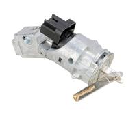 Cierre de puerta Interruptor De Arranque Con Cerradura Y Llaves Compatible Para Peugeot Partner MK2 (2008-2017) Color Plata Actuador