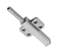 Cierre de puerta minimalista para aplicaciones de armario y gabinete con desarrollo de textura natural con el tiempo (gris)