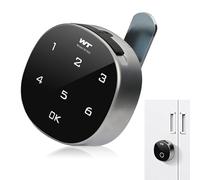 Cierre De Sin Llave - Bloqueo Electrónico | Protección Por Combinación | Seguridad Digital Táctil, Triple Cilindro Para Armario Archivador, Cerradura De Puerta Escritorio Oficina, De Corre
