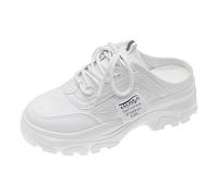 Cierre de , zapatos de patinaje, zapatillas deportivas negras para mujer, zapatillas y para hombre, gimnasio, baloncesto blanco, para mujer, color negro, con clavos para plegar,